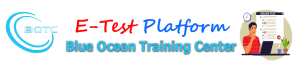 E-Test Blue Ocean
